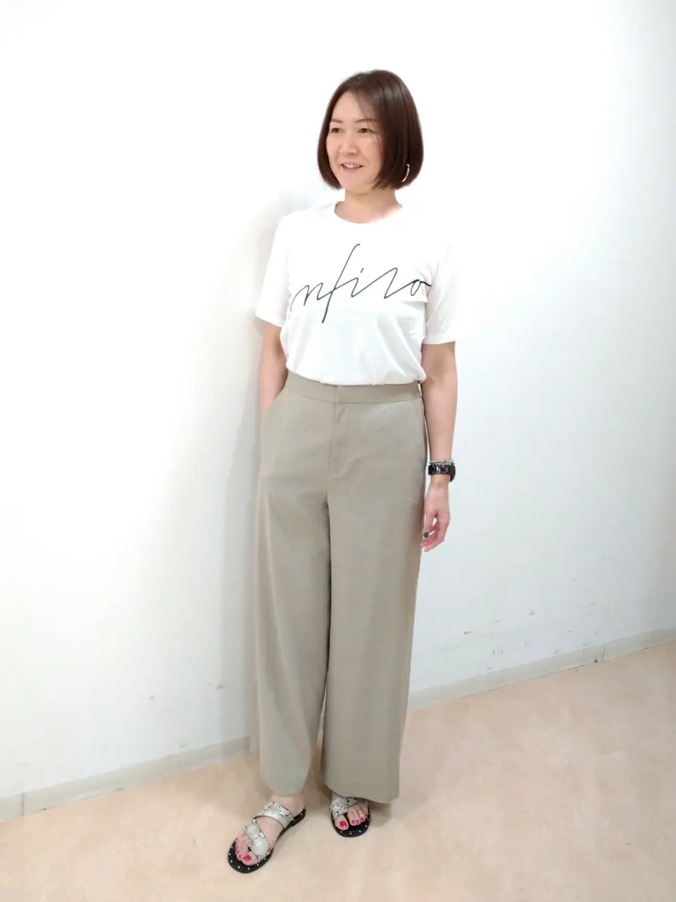 自由区 奥山 コーディネート画像