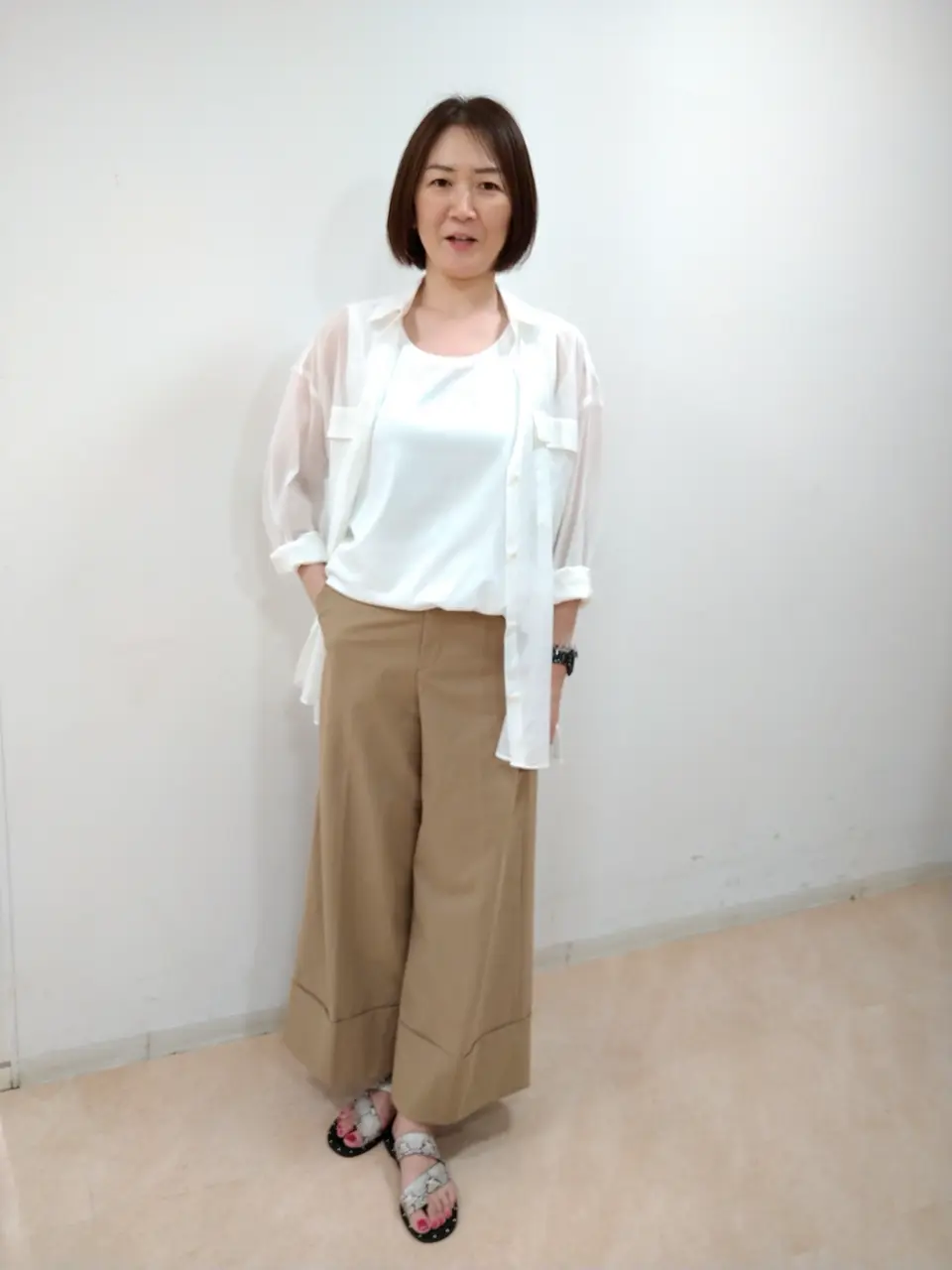 自由区 奥山 コーディネート画像