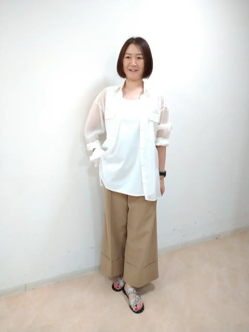 自由区 奥山 コーディネート画像