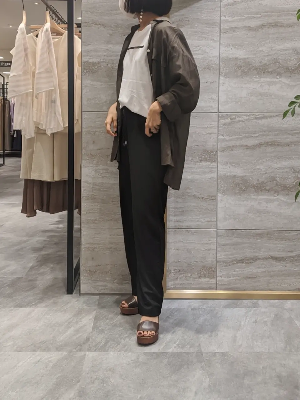  スタッフ コーディネート画像