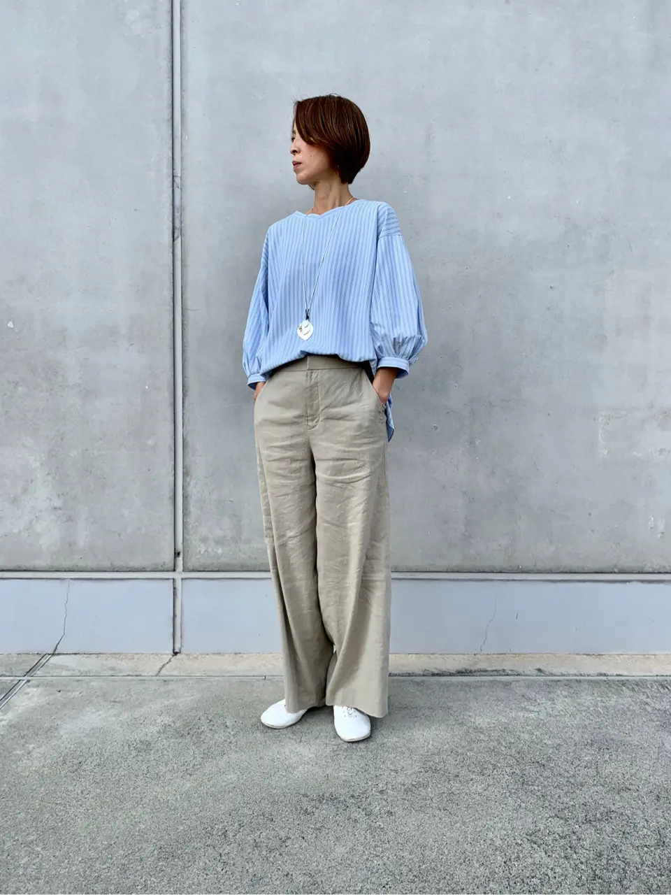 自由区 Ishii コーディネート画像