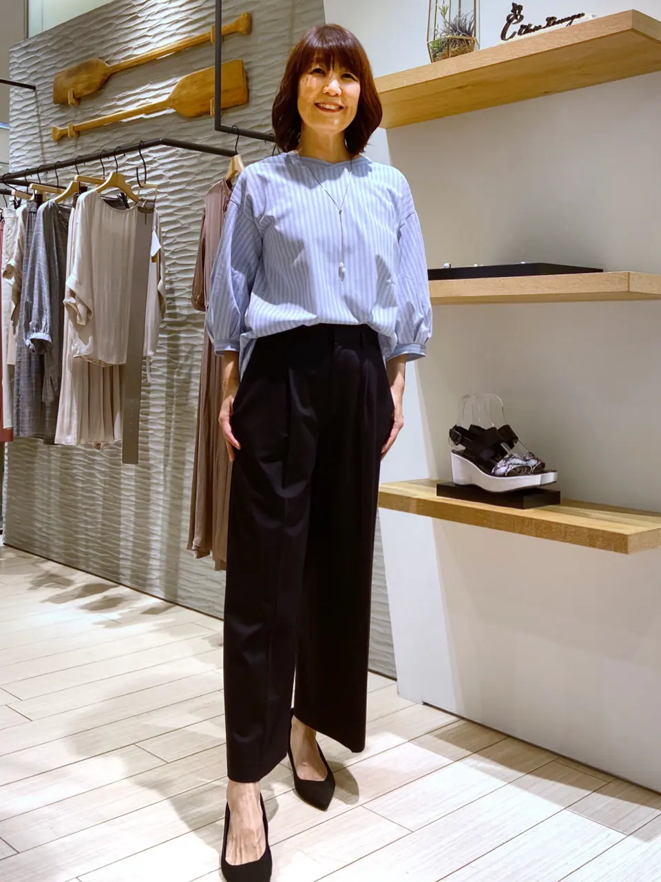 自由区 山本 コーディネート画像