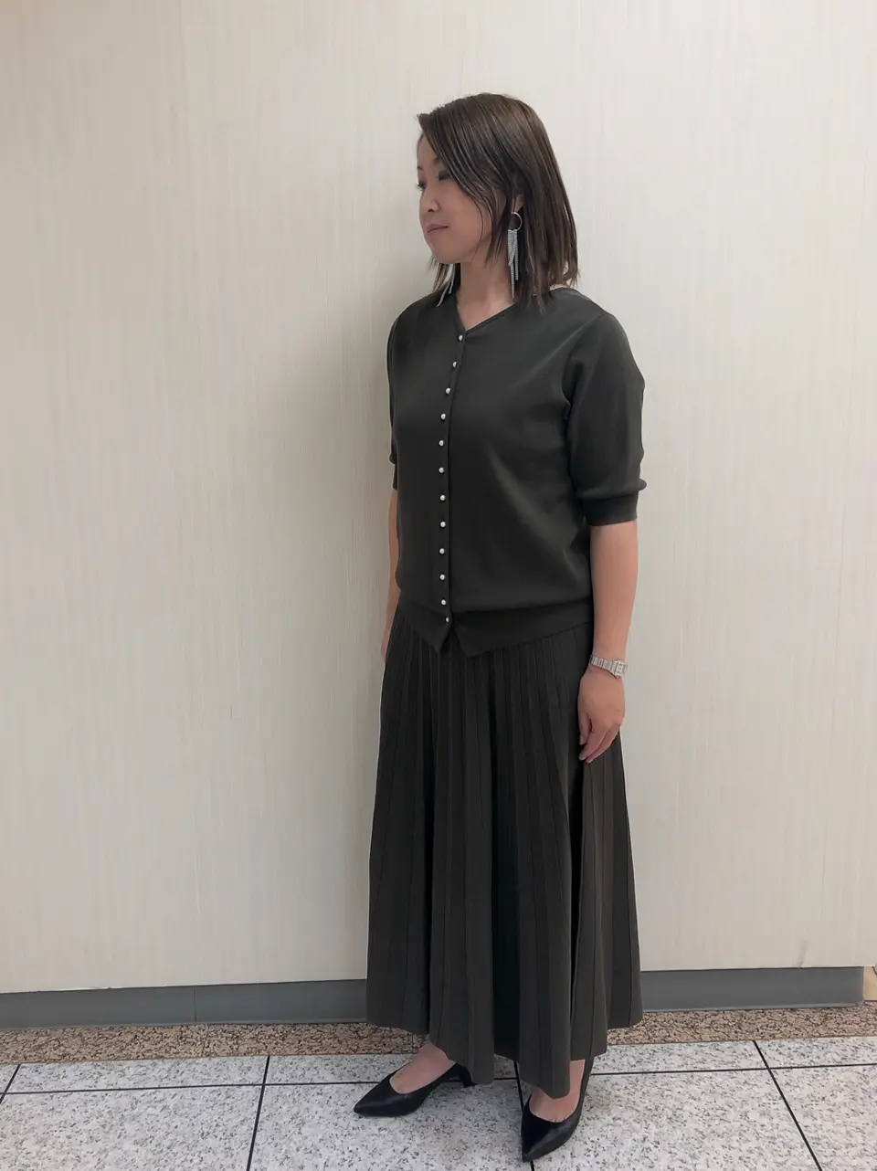 自由区 上島 コーディネート画像