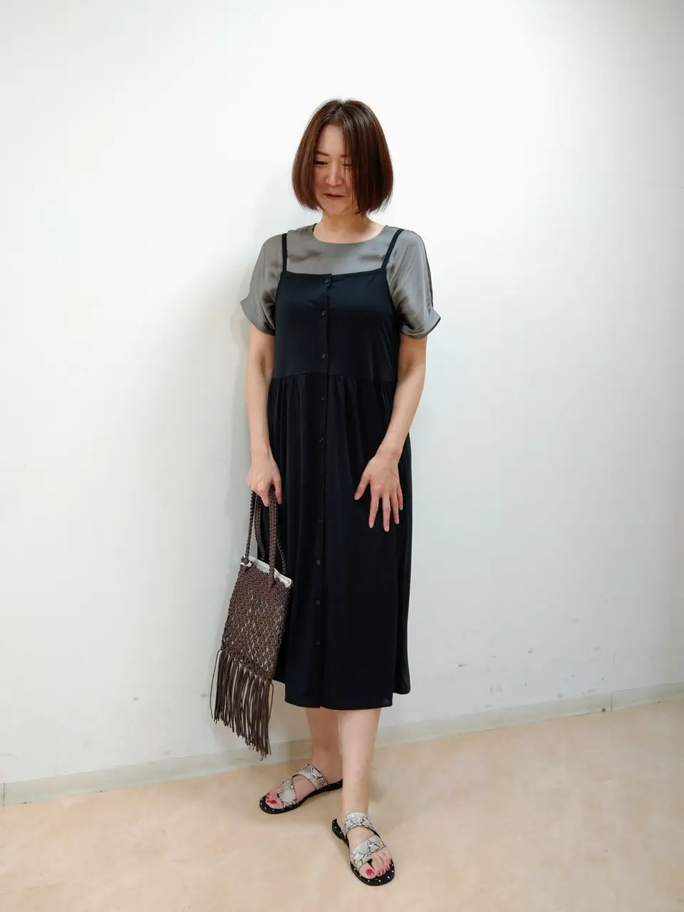 自由区 奥山 コーディネート画像