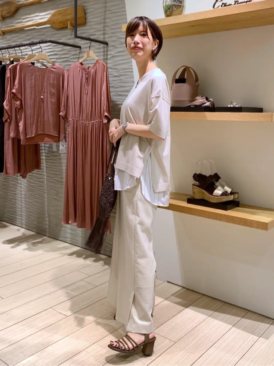 自由区 河野 コーディネート画像