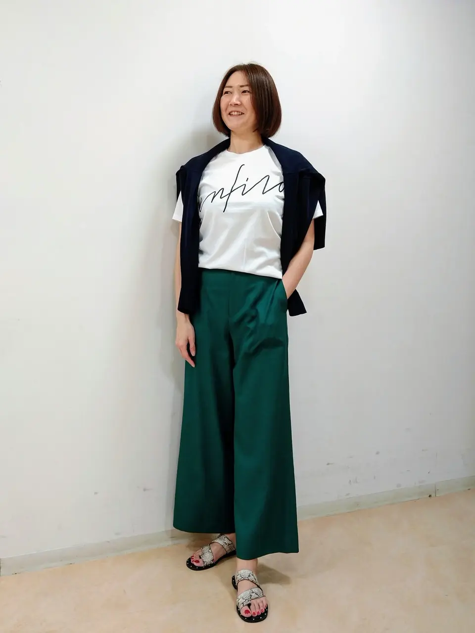 自由区 奥山 コーディネート画像