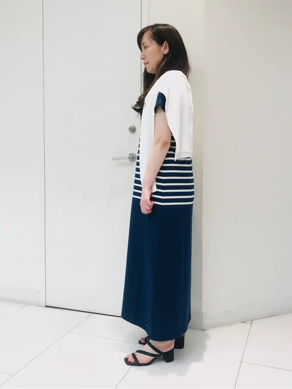 自由区 niina コーディネート画像