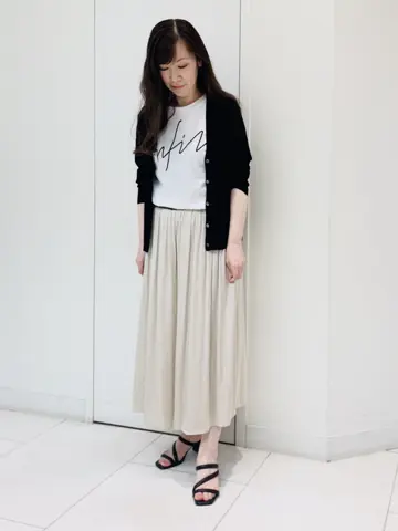 自由区 niina コーディネート画像