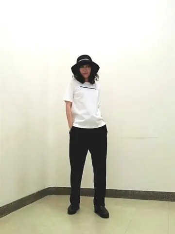 自由区 廣本 コーディネート画像