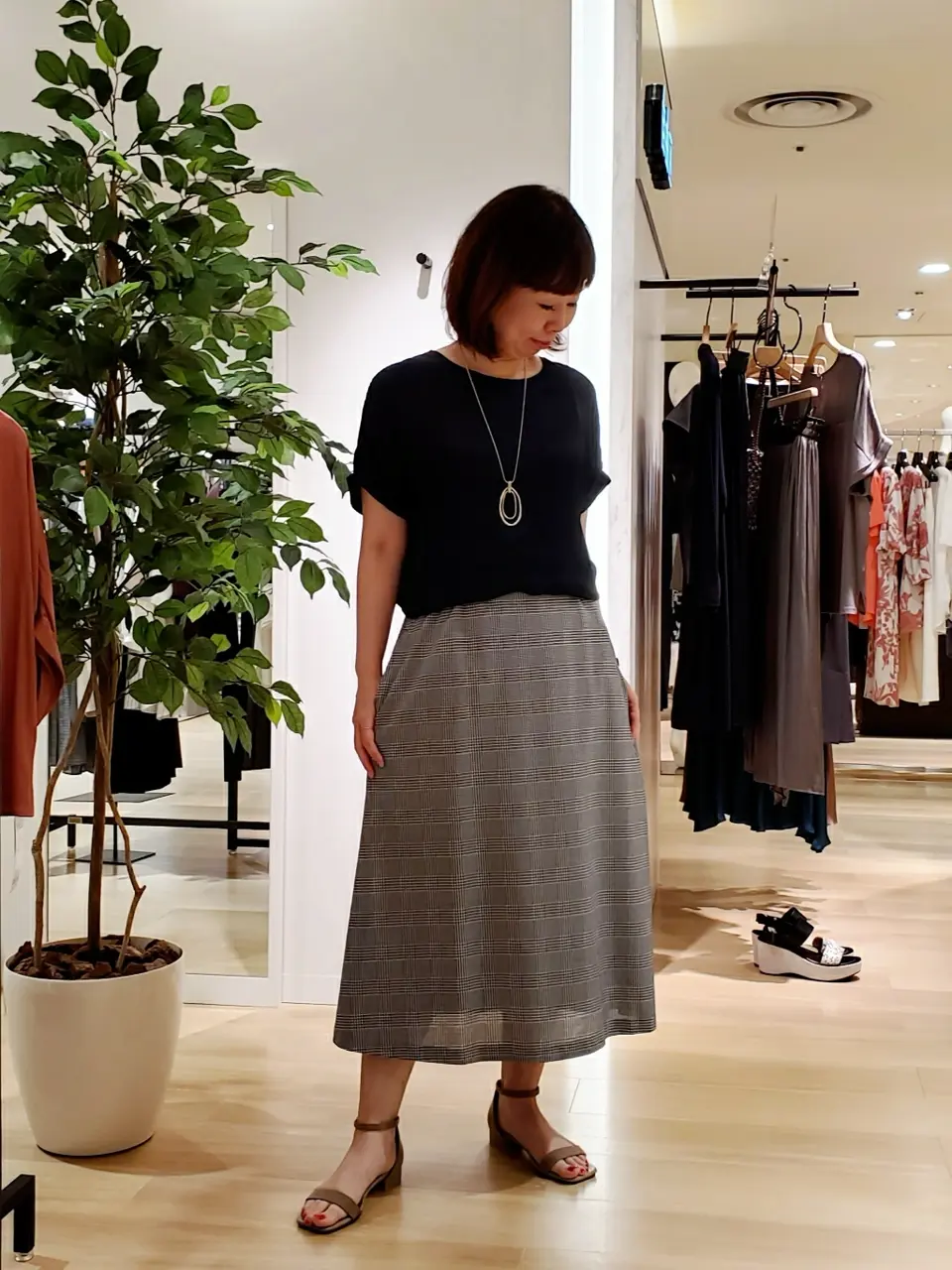 自由区 田辺 コーディネート画像