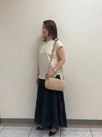 自由区 上島 コーディネート画像