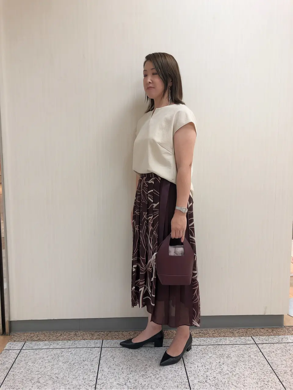 自由区 上島 コーディネート画像