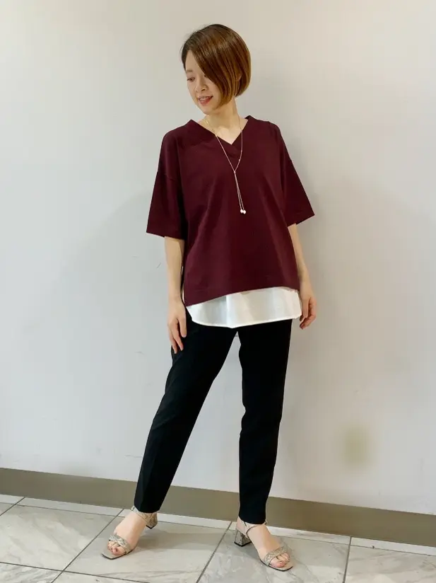 自由区 冨樫 コーディネート画像