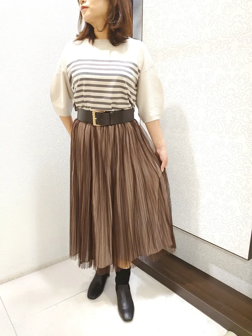 自由区 丸山 コーディネート画像