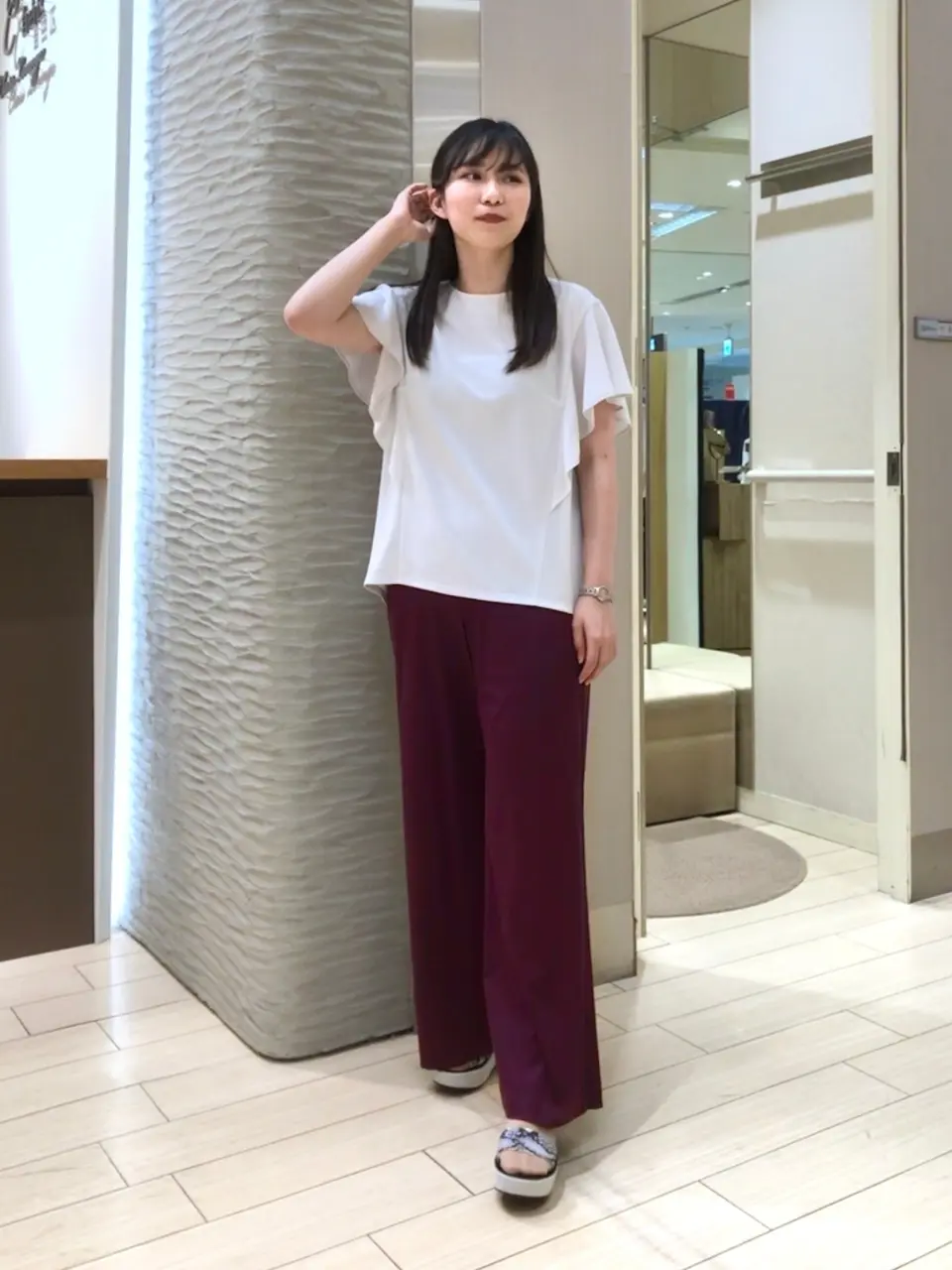 自由区 沼木 コーディネート画像