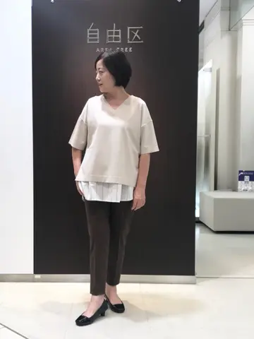 自由区 江川 コーディネート画像