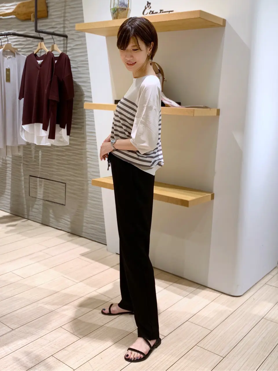 自由区 河野 コーディネート画像