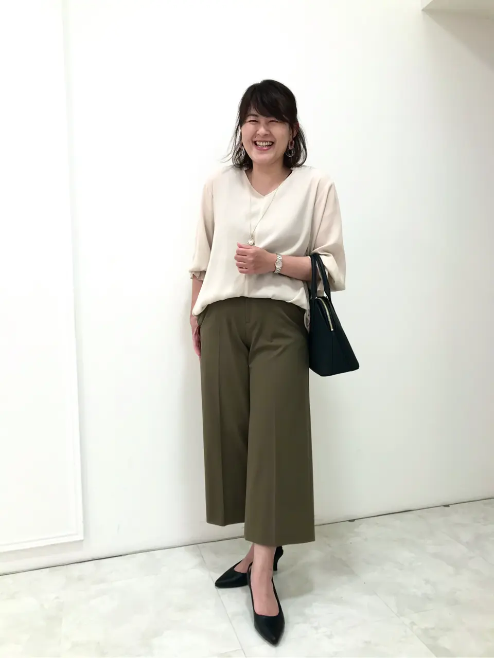 自由区 大野 コーディネート画像