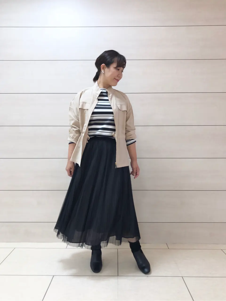 自由区 伊藤 コーディネート画像