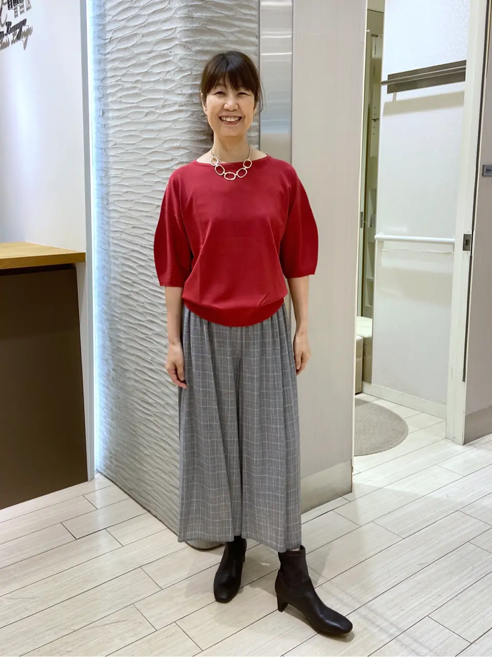 自由区 山本 コーディネート画像