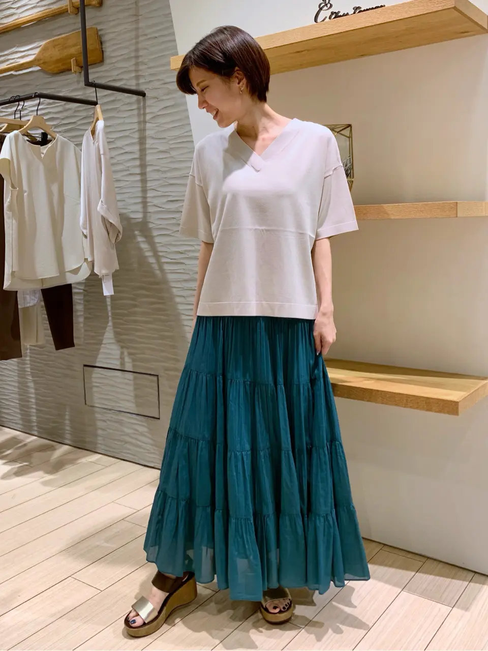 自由区 河野 コーディネート画像