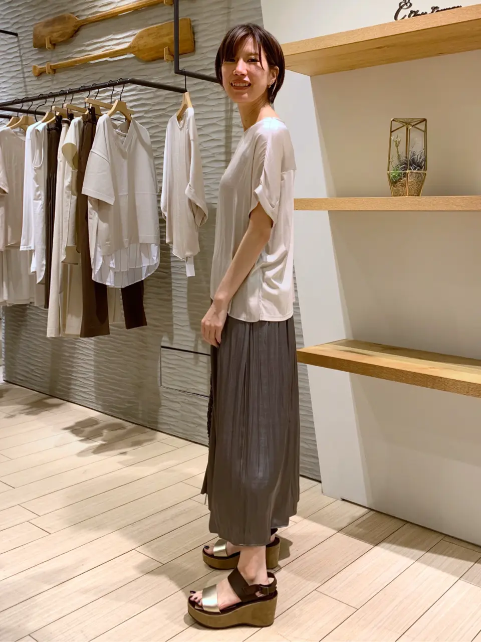 自由区 河野 コーディネート画像