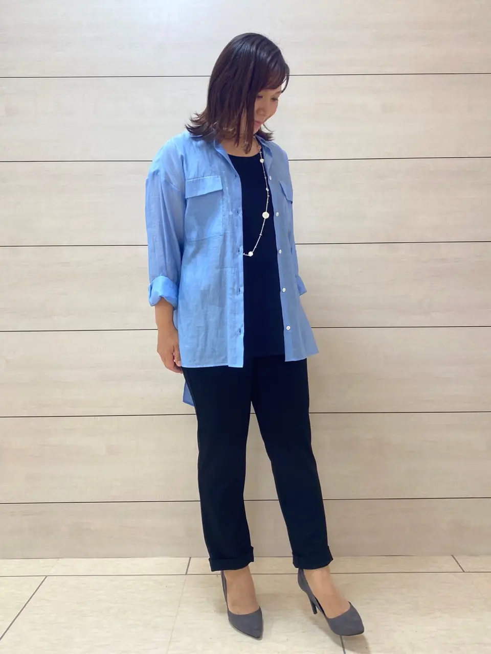 自由区 伊藤 コーディネート画像