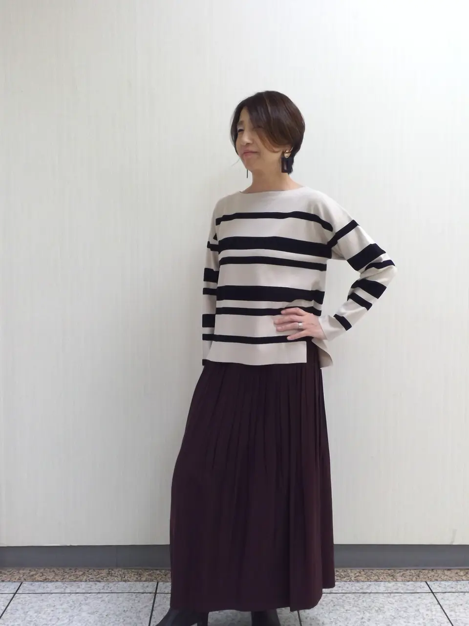 自由区 浅野 コーディネート画像