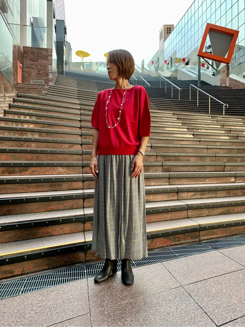 自由区 Ishii コーディネート画像