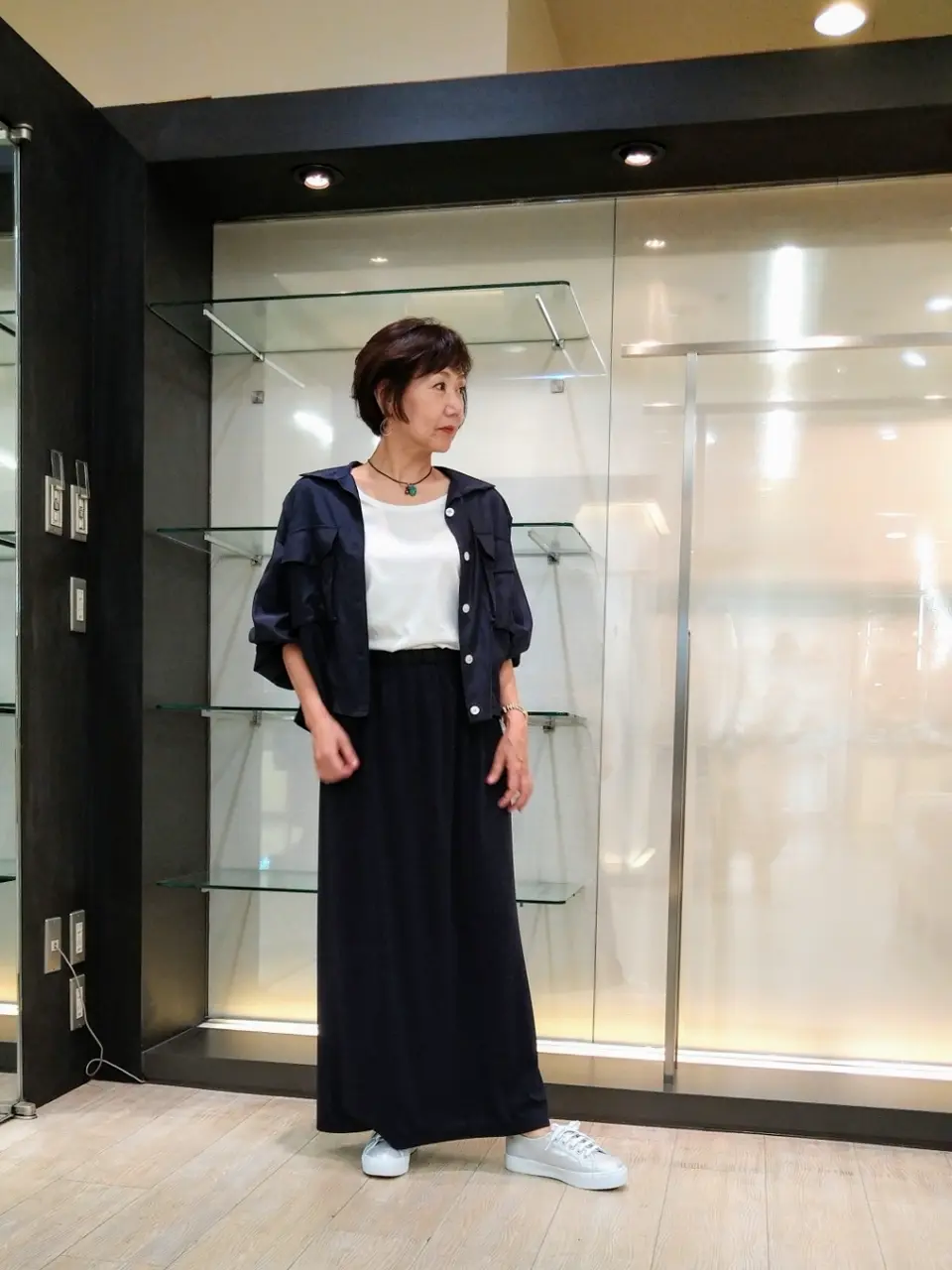 自由区 鶴田 コーディネート画像