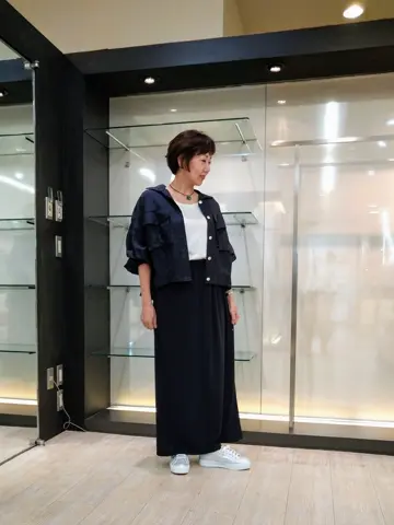 自由区 鶴田 コーディネート画像