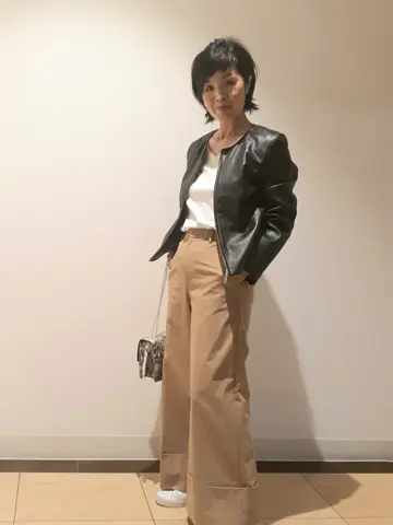 自由区 山下 コーディネート画像