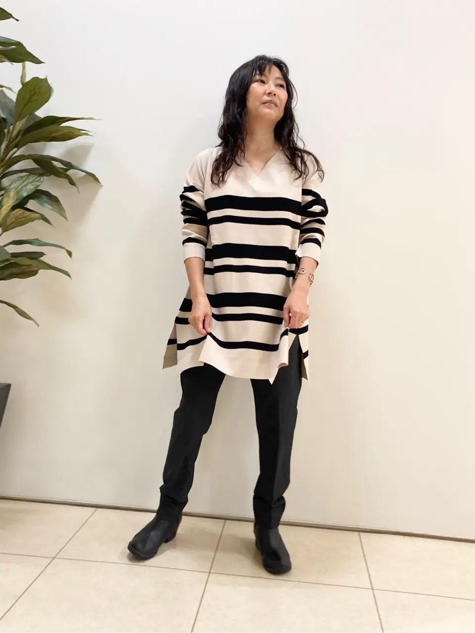 自由区 土居 コーディネート画像