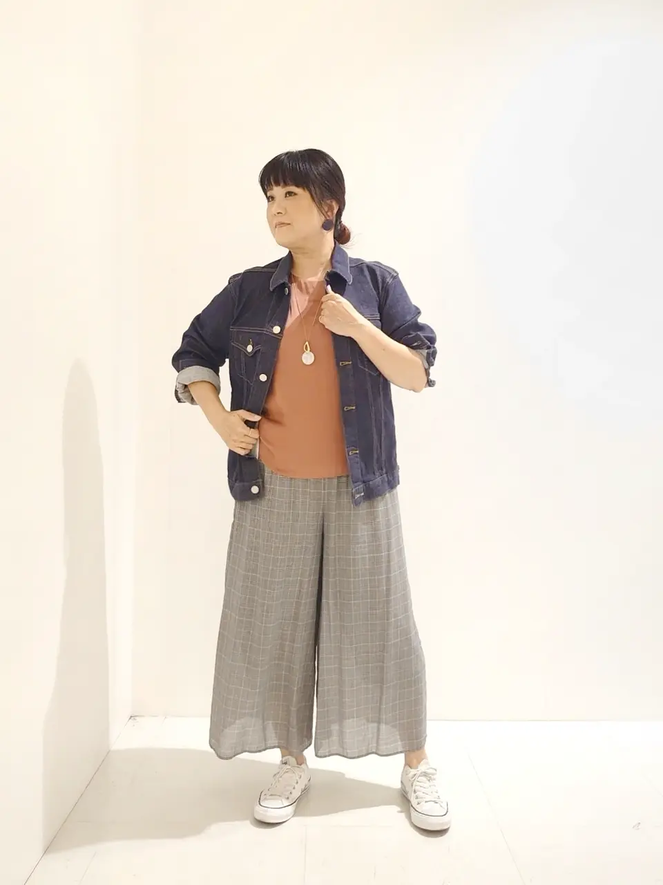 自由区 山村 コーディネート画像