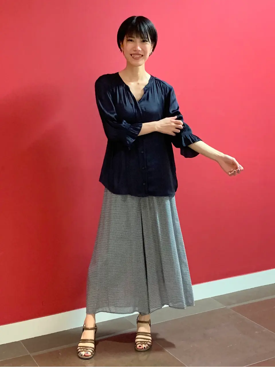 自由区 河野 コーディネート画像