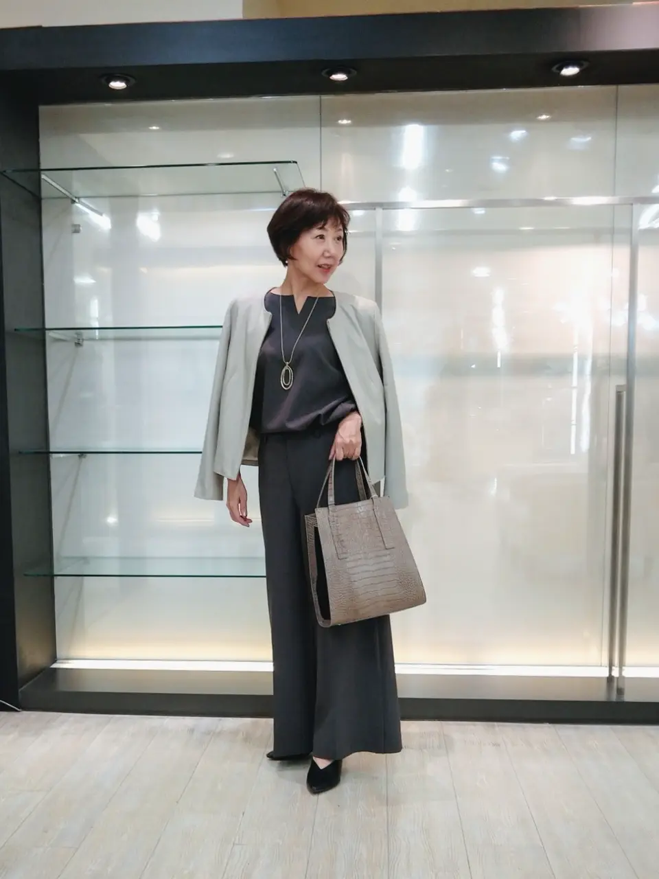 自由区 鶴田 コーディネート画像