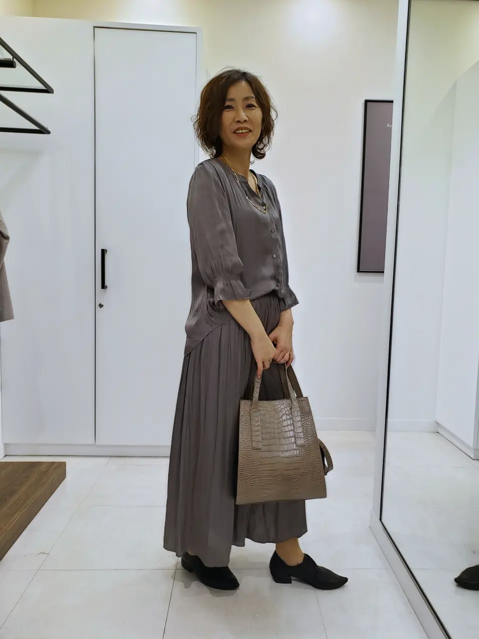 自由区 maruri コーディネート画像