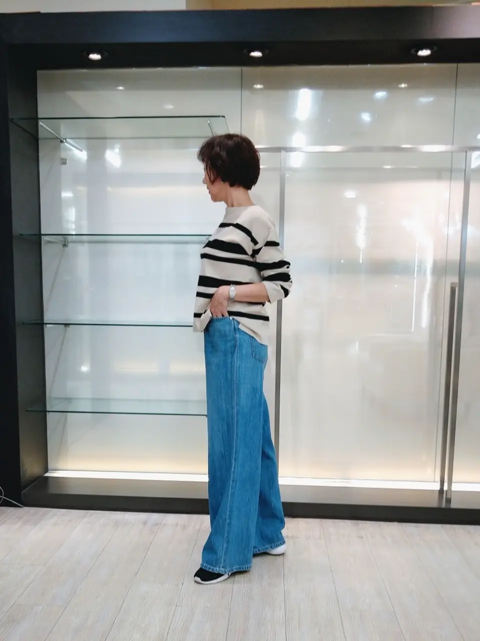 自由区 鶴田 コーディネート画像