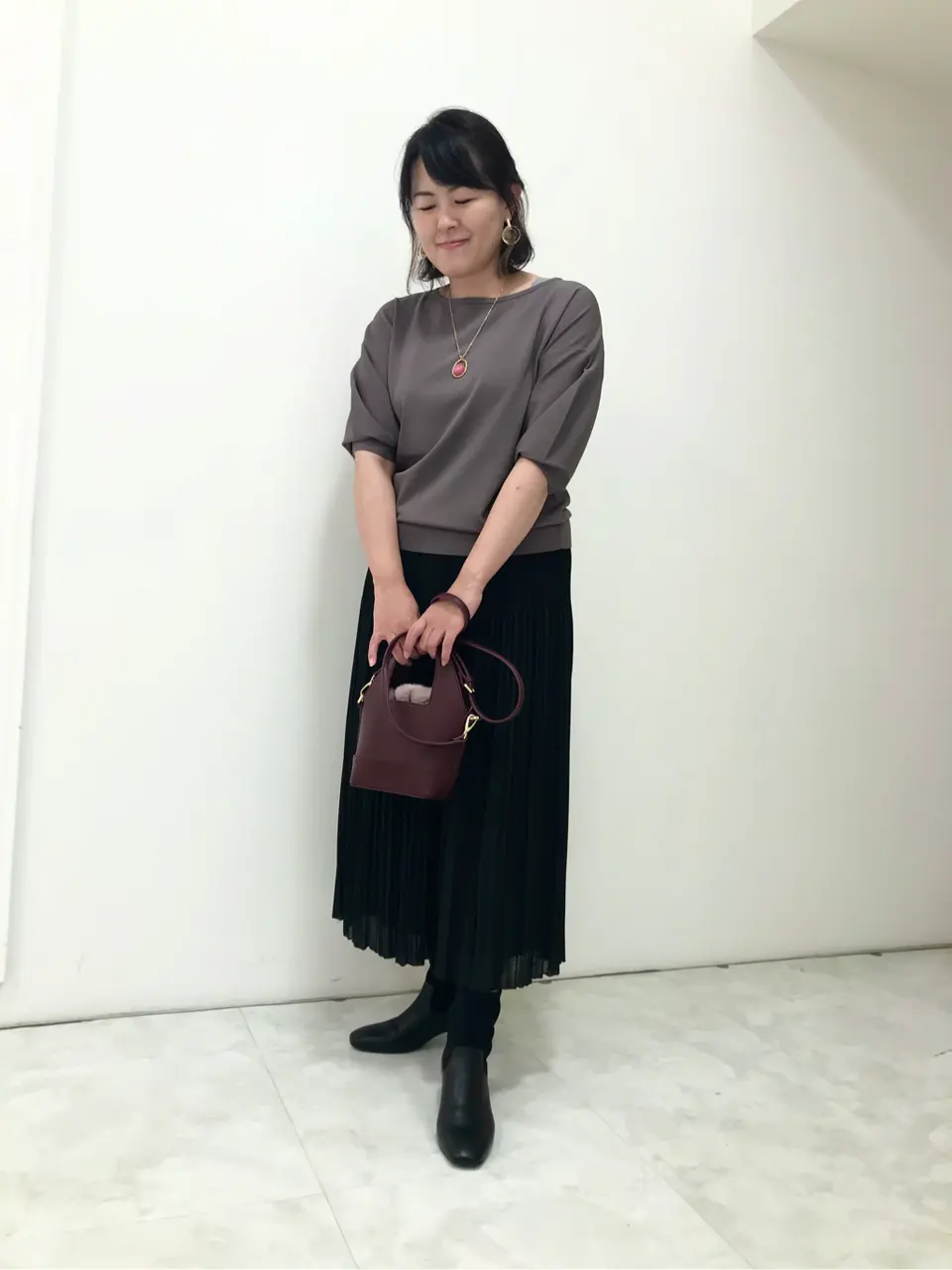 自由区 大野 コーディネート画像