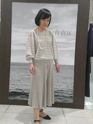 自由区 スタッフ コーディネート画像