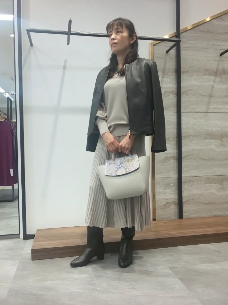 自由区 蛭川 コーディネート画像