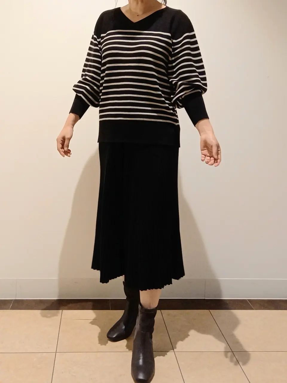 自由区 中川 コーディネート画像