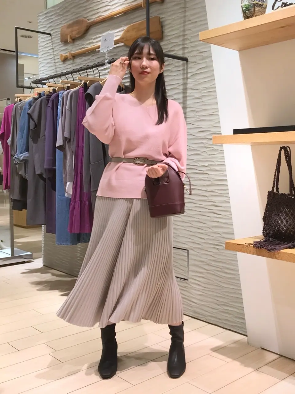 自由区 沼木 コーディネート画像