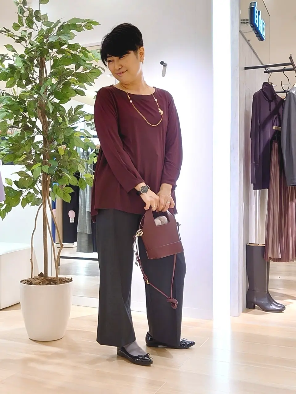 自由区 田中 コーディネート画像