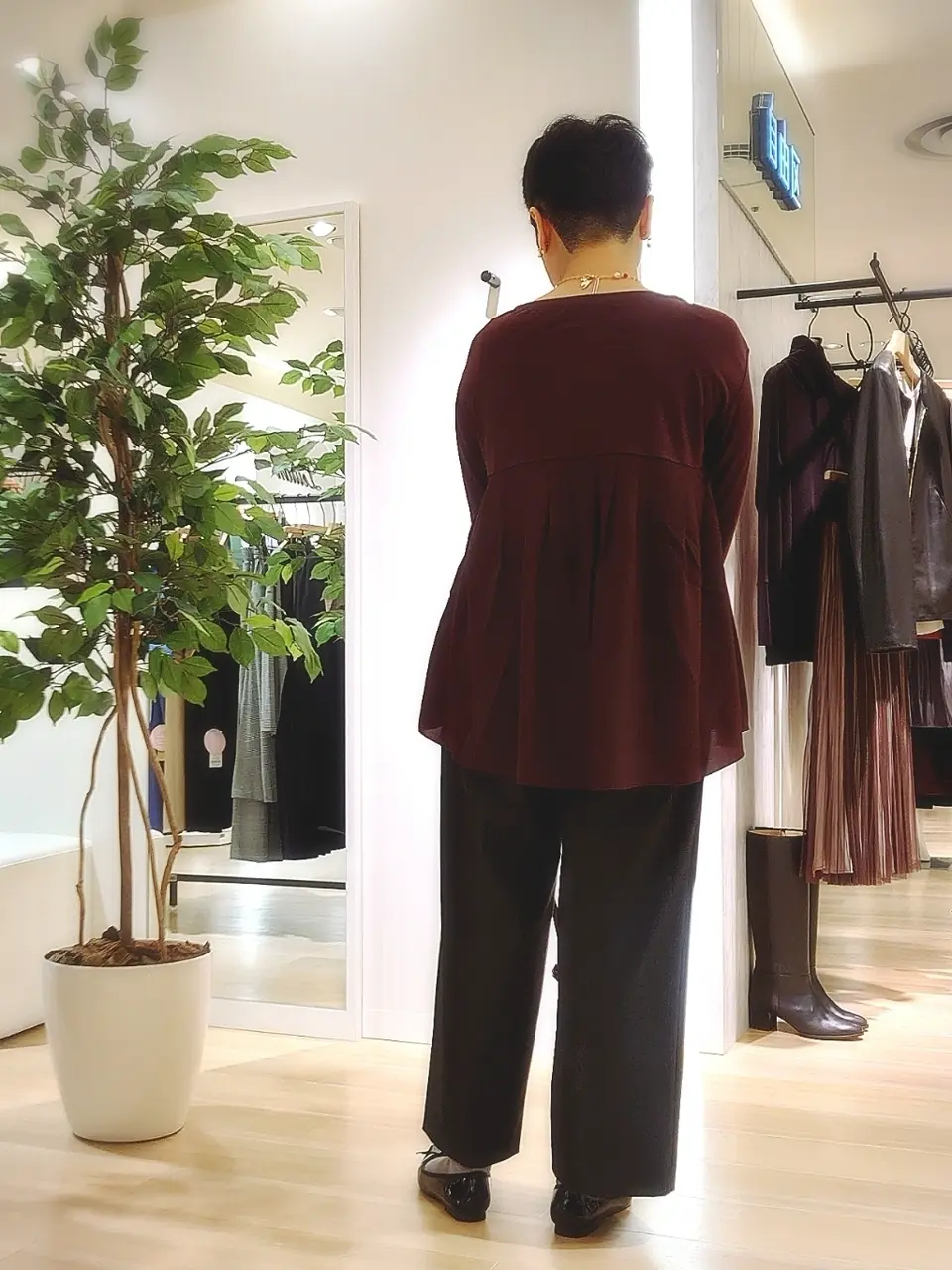 自由区 田中 コーディネート画像