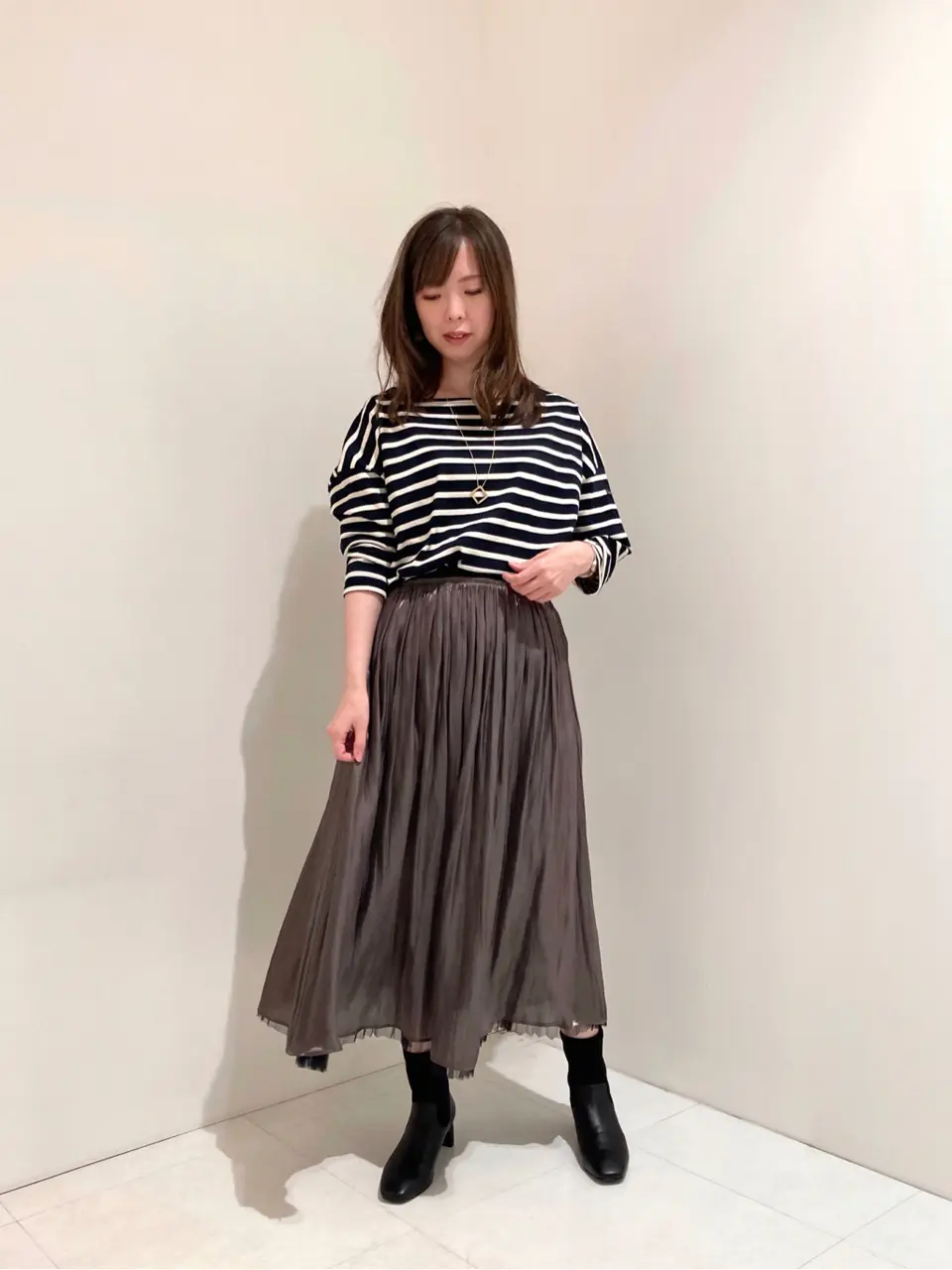  檀 コーディネート画像