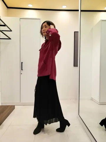 自由区 maruri コーディネート画像