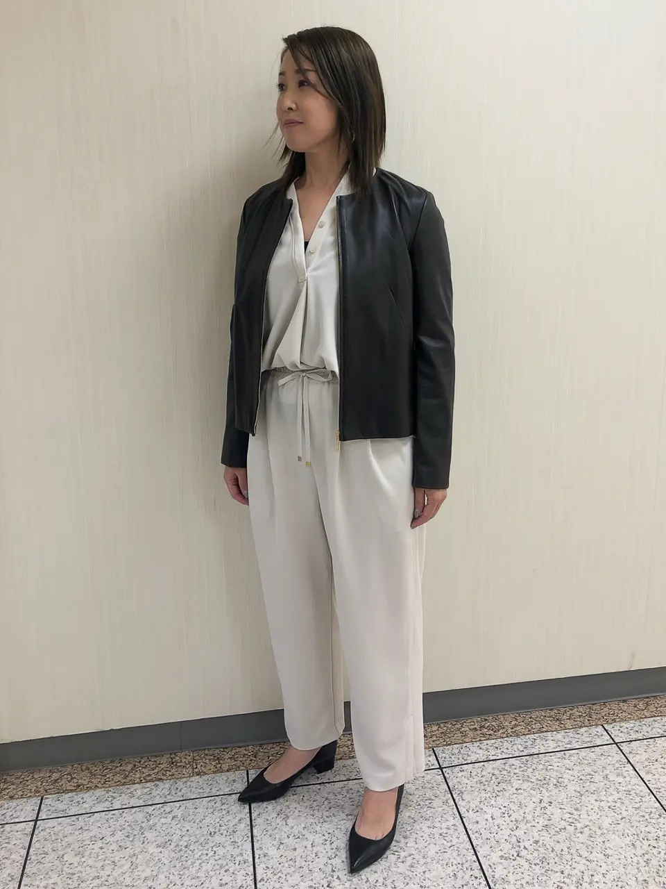 自由区 上島 コーディネート画像