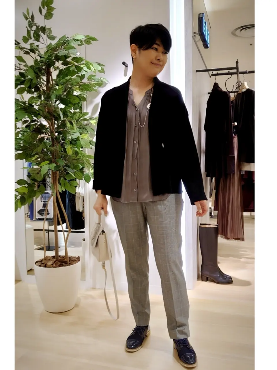 自由区 田中 コーディネート画像