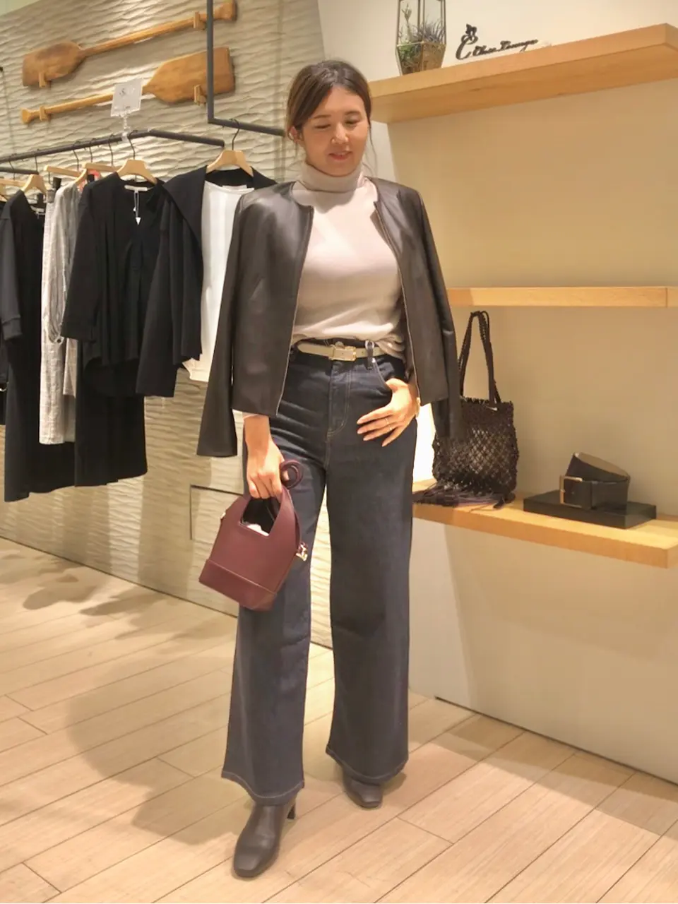 自由区 鈴木 コーディネート画像